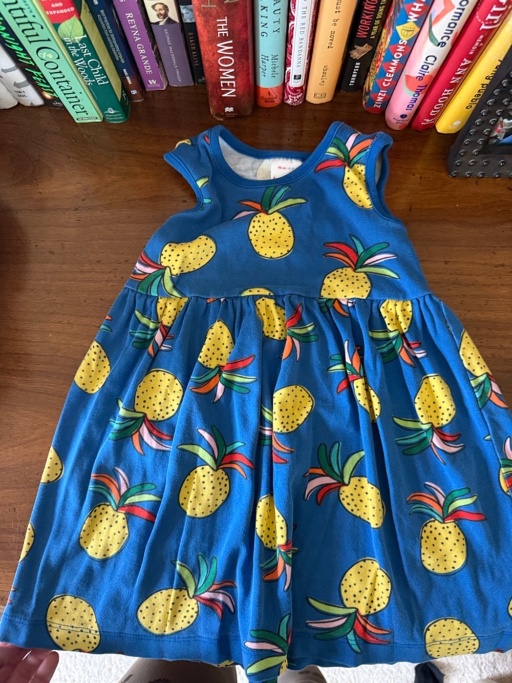 Hanna Andersson Pineapple Dress 3T